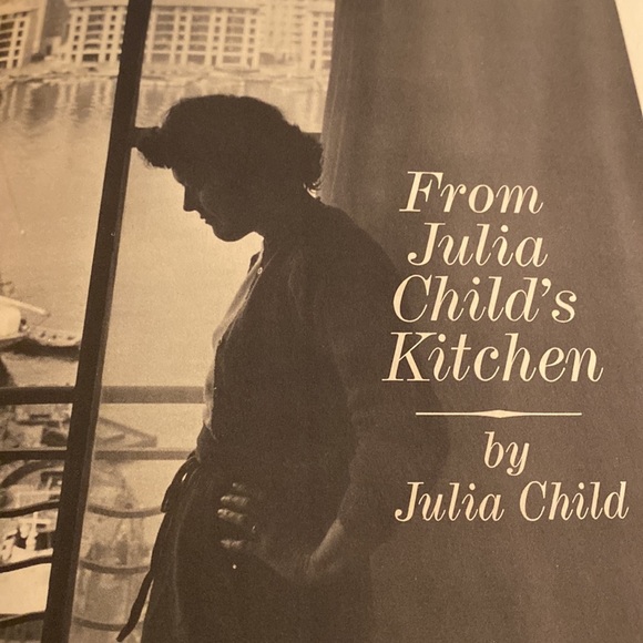 FROM JULIA CHILD’S KITCHEN by JULIA CHILD  VINTAGE HARDBACK 1975 - Picture 8 of 10